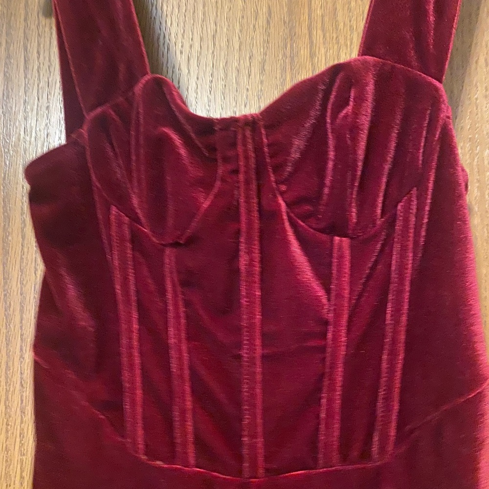 Velvet jumpsuit